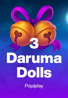 3 Daruma Dolls