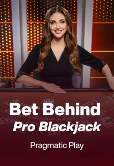 Bet Behind Pro Blackjack game tile